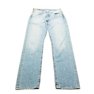 Buck Mason Jeans Men's Size 30x34 Ford Standard Button Fly Straight (32x33.5)